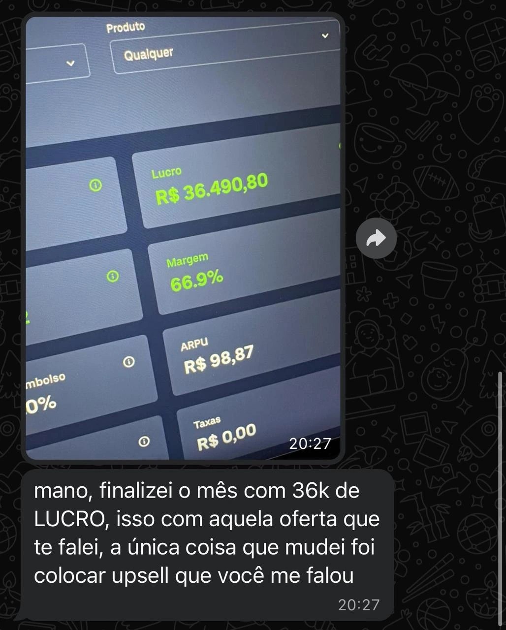 Faturamento do Igor