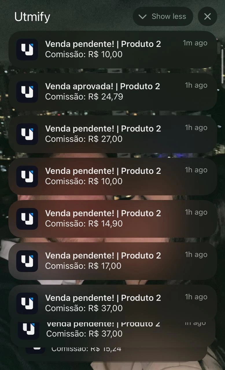 Comprovação de resultados