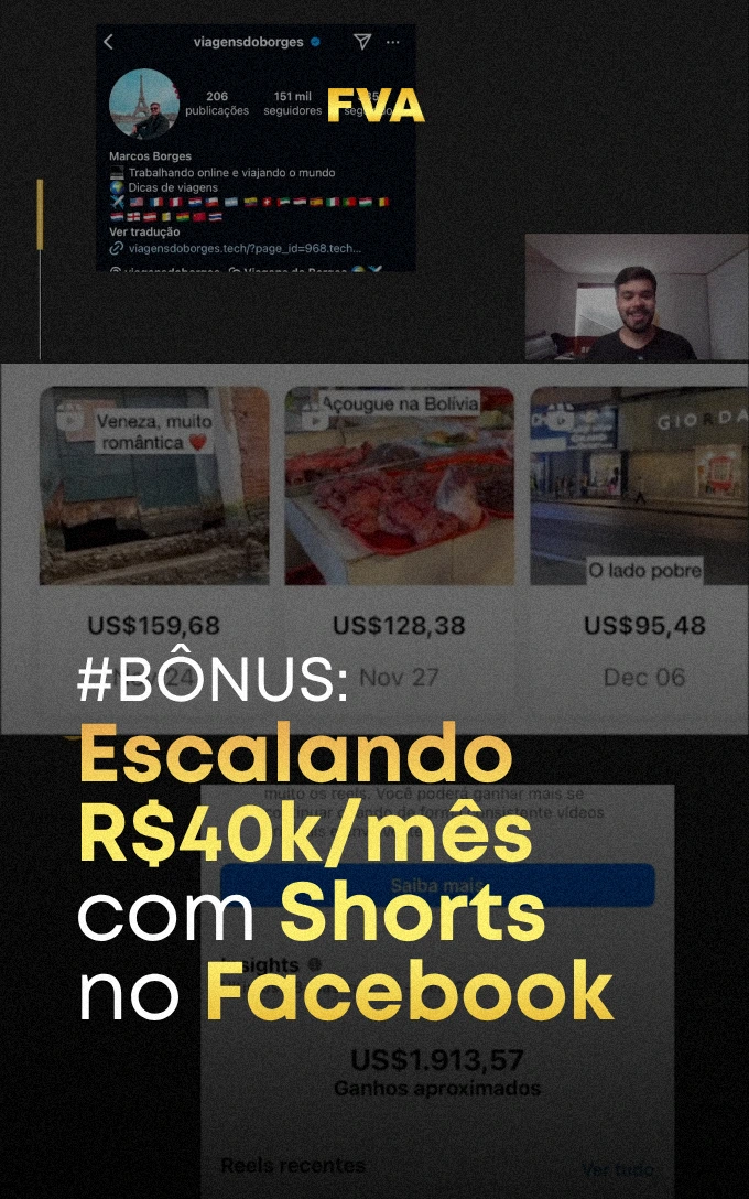 Bônus 3 — Vídeos Curtos